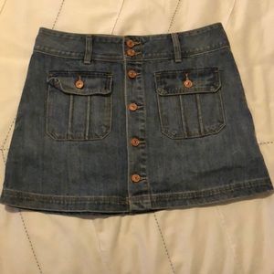 Abercrombie & Fitch jean skirt